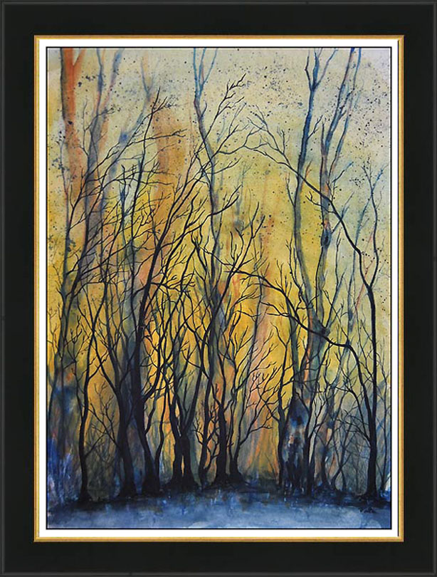 Burning Woods
